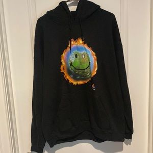 Used worn once travis scott x playstation hoodie size large